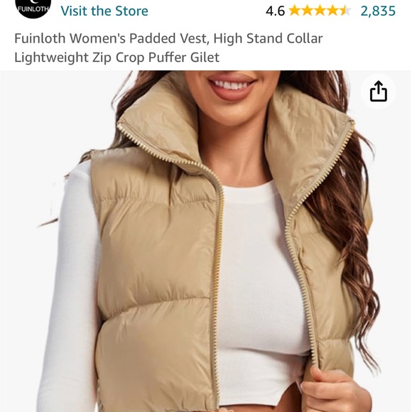 Fuinloth M Vest shell/lining Dark Gray 100% Polyamide, Padding 100% Polyester - Picture 6 of 6